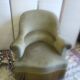 Vintage toad armchair