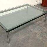 Rectangular coffee table LC10 Le Corbusier by Cassina