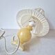 Vintage table lamp with alabaster base '1970s -