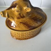 Terrine wild boar vintage year 70 of the brand Geo