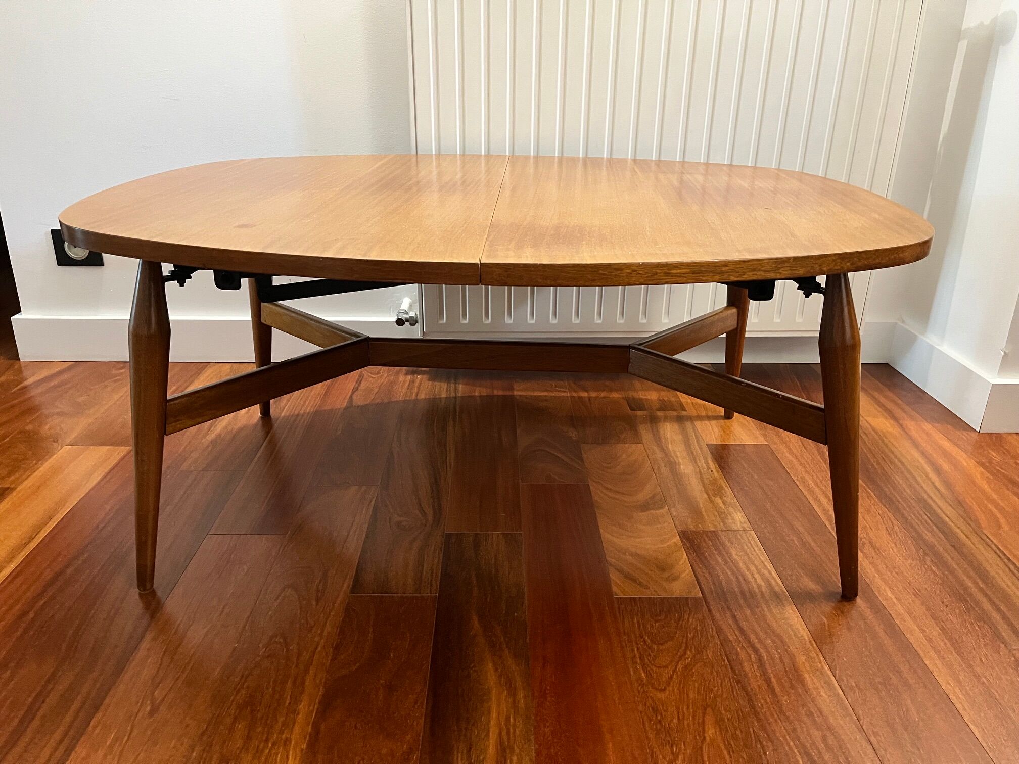 Table basse transformable en table de salle à manger - années 60