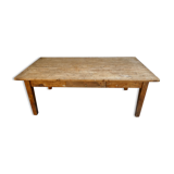 Solid wood coffee table 140 cm