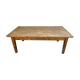 Solid wood coffee table 140 cm