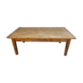 Solid wood coffee table 140 cm