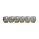 6 yellow shooter glasses / liquor