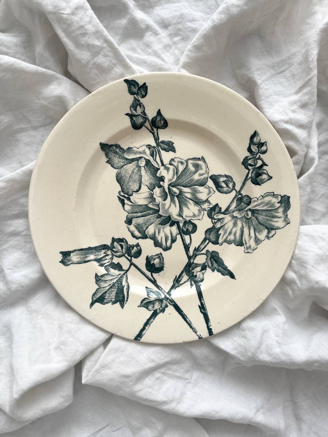 Old flat iron earth plate “Tremières” Salins