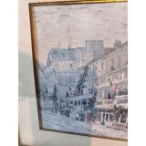 Drawing by Vincent Van Gogh "The Restaurant of the Mermaid"