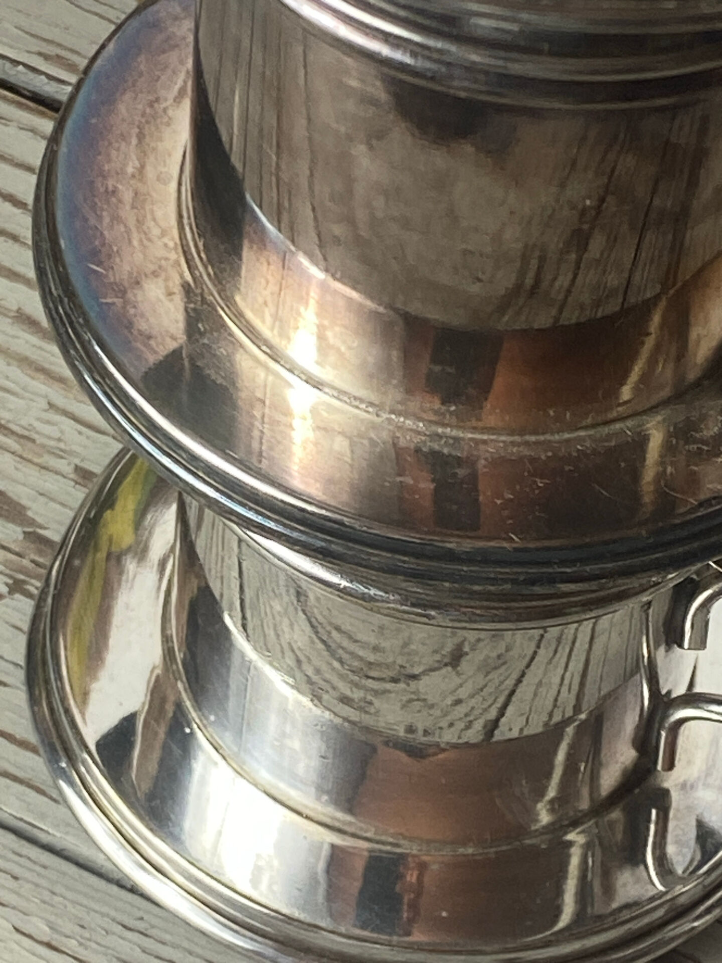 Silver-plated teapots