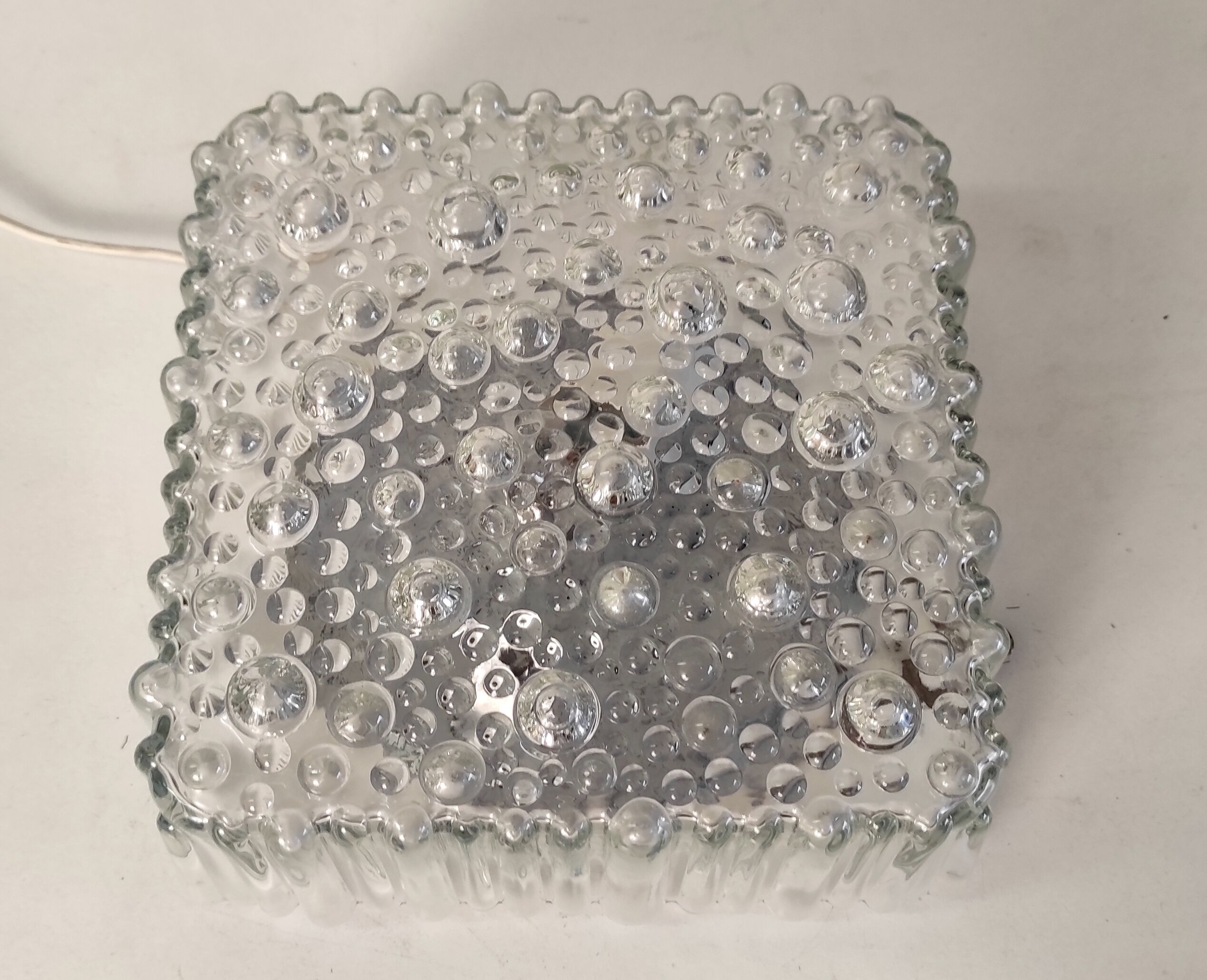 Bubble glass wall lamp/ceiling lamp (GM) – 60s