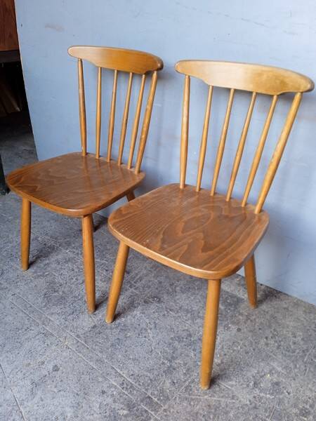 Pair of Scandinavian chairs from the 1960s