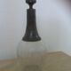 Carafe ancienne avec bouchon en étain