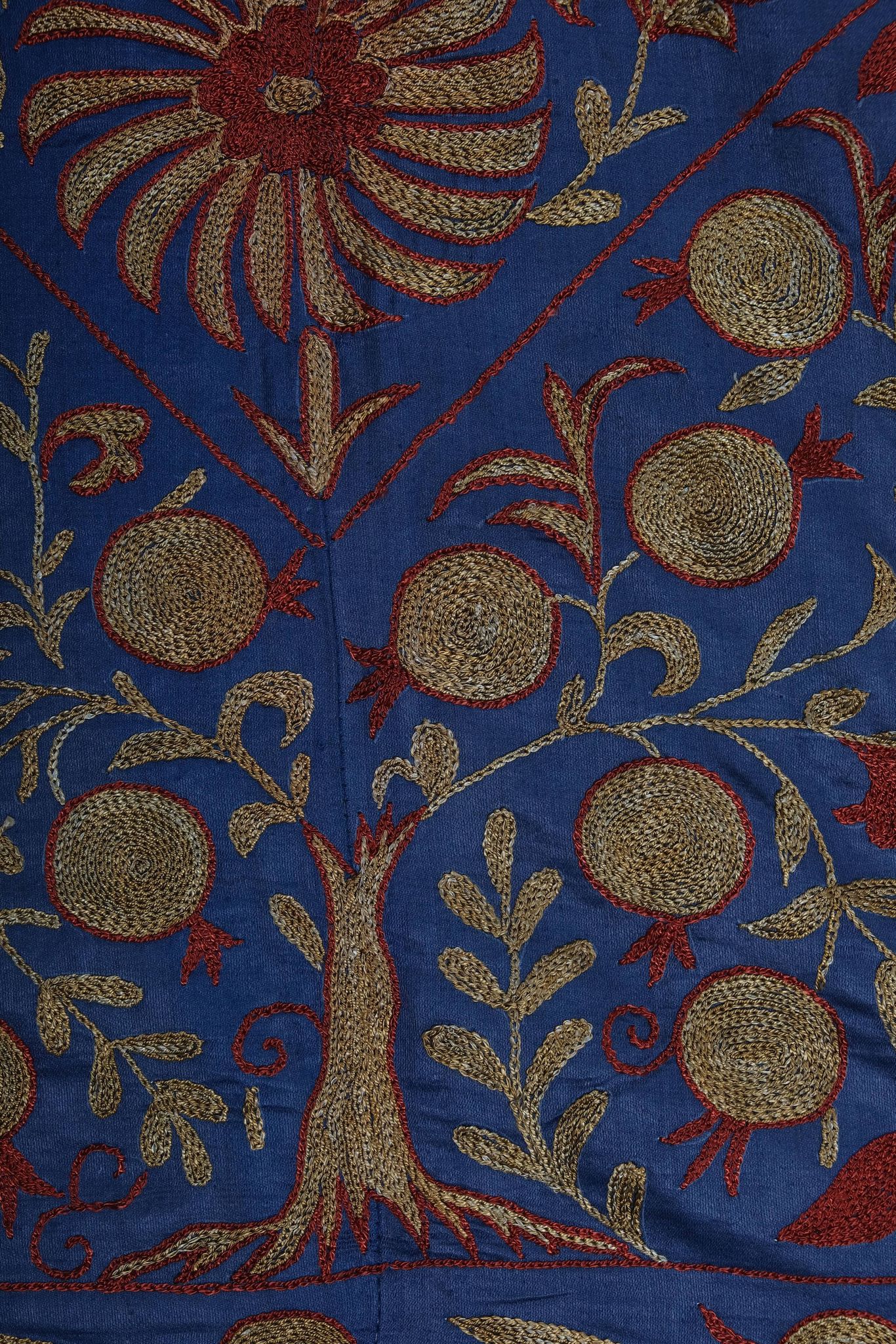 Hand knotted rug, vintage Turkish rug 100x194 cm