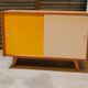 Buffet U 452 Yellow by Jiri Jiroutek for Interier Praha 1960