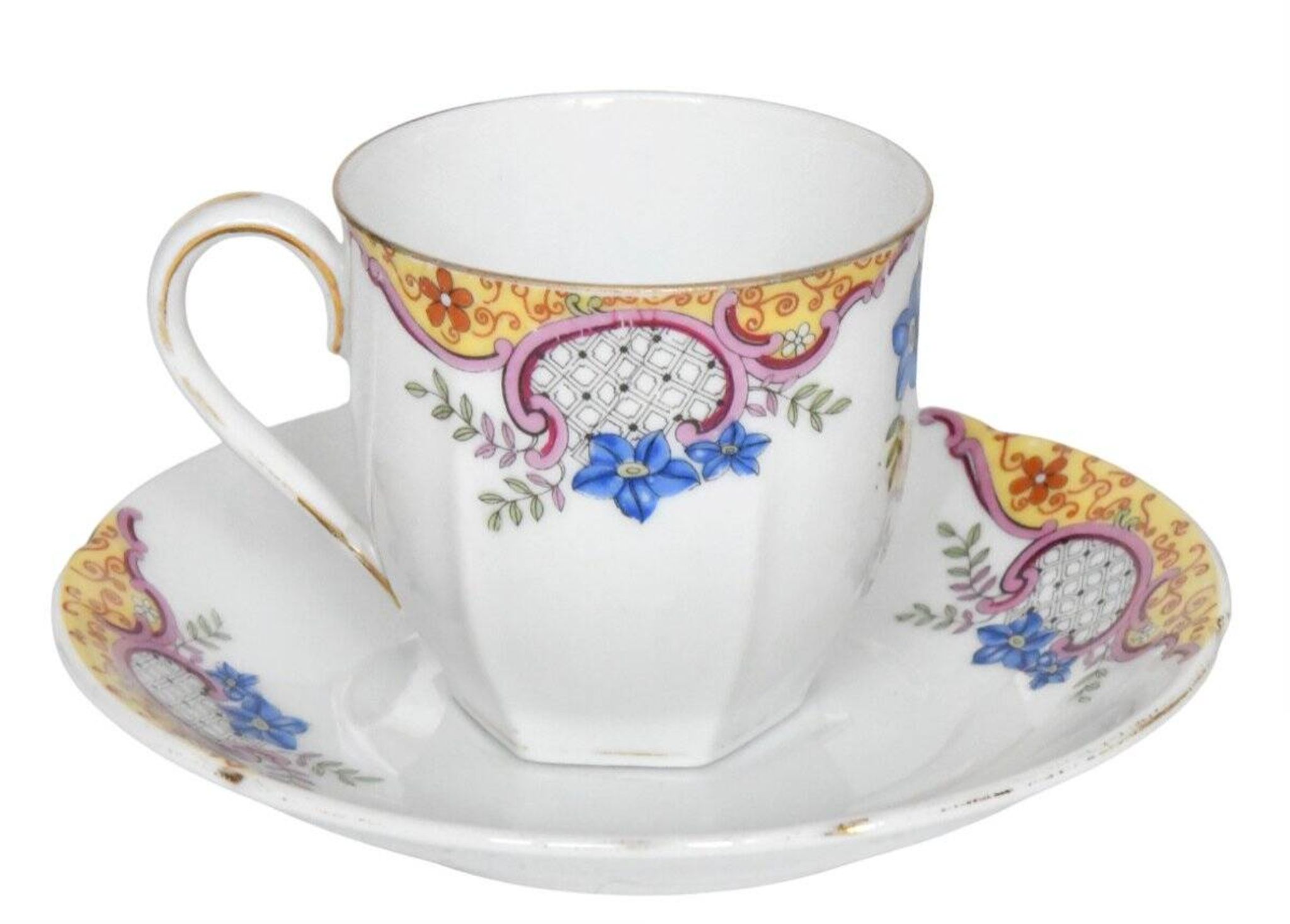 Vintage coffee service in porcelain by Epiag Czechoslovakia