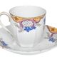 Vintage coffee service in porcelain by Epiag Czechoslovakia