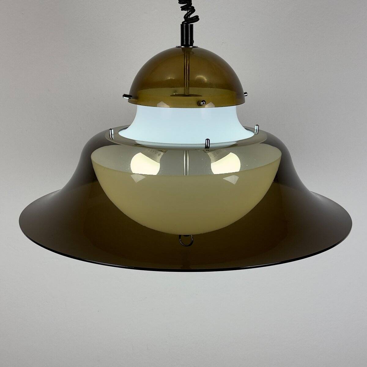 Vintage Suspension Lamp KD14 by Sijaj Hrastnik, Former Yugoslavia, 1960s