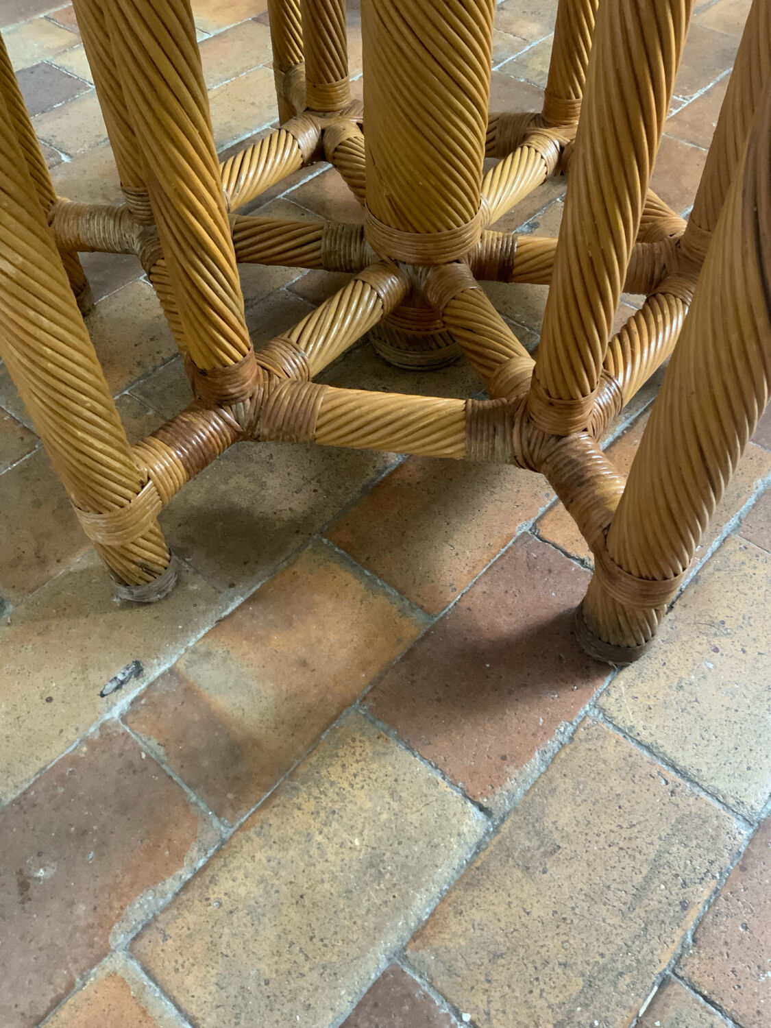 Modern and organic dining table