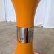 Set of 2 Orange Vintage Mushroom Stool “Jurček” by Meblo, 1960s – Space Age