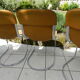 Ensembe de 4 chaises pour Cidue années 70