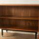 Classic chest of drawers from the 1960s with practical, closed storage space