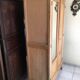 Parisian wardrobe 2 door boarding dormitory wardrobe lingère raw wood