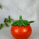 Saucière/ moutardier en barbotine tomate 🍅