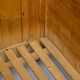 Reclaimed wood bench by Piet Hein Eek