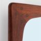 Big mid-century teak mirror / Asbjørn Møbler / Danish modern design / 1960s