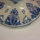 Delft earthenware candlestick