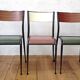 Vintage Mullca leather chair, 50s