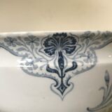 Salad bowl Lunéville Art Nouveau