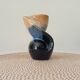 Vintage twist vase in Vallauris style