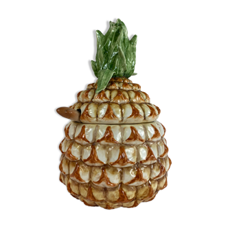 Soupière ananas barbotine