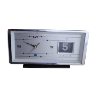 Vintage alarm clock with calendar