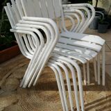 Vintage garden armchairs