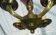 Brass chandelier with 4 lights