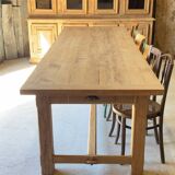 XXL farmhouse table in solid oak