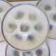 4 vintage Moulin des Loups porcelain oyster plates 2106172