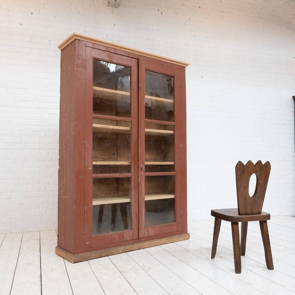 2-Door Display Case, Early 20th Century