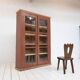 2-Door Display Case, Early 20th Century