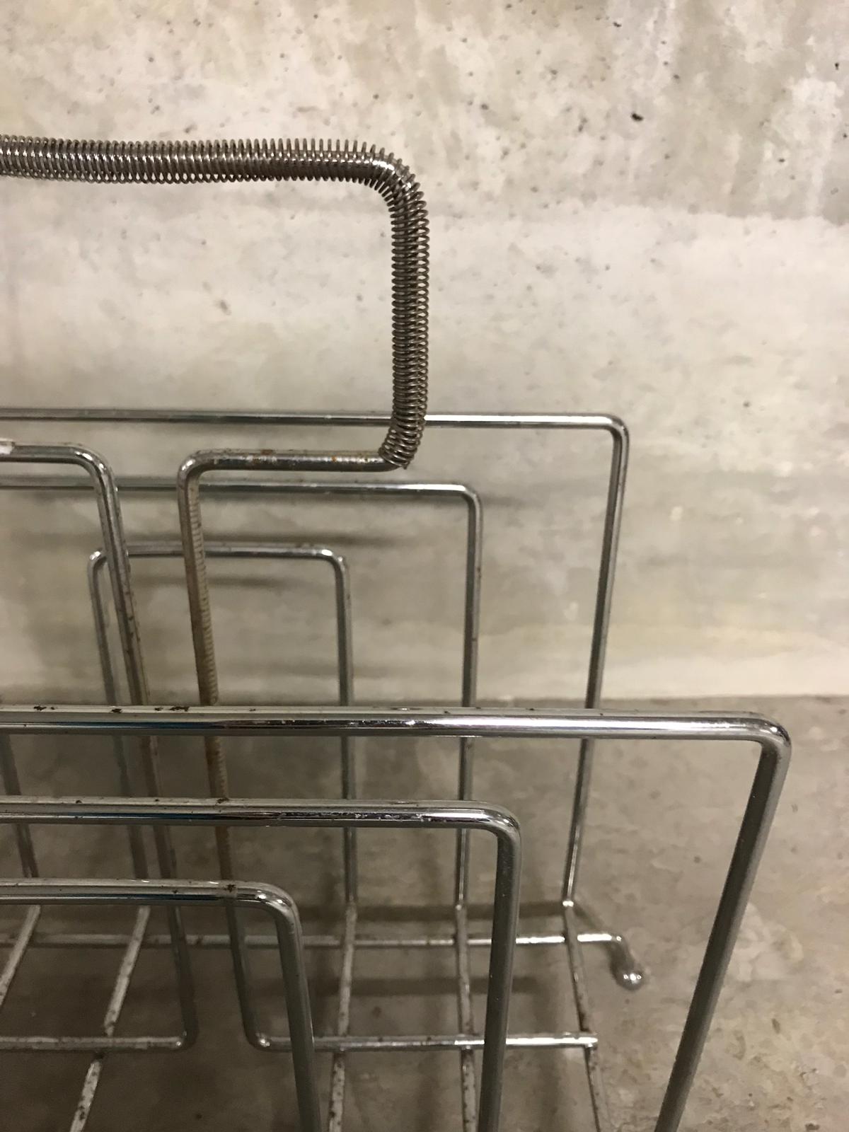 Vintage magazine holder