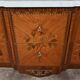 Commode sauteuse en marqueterie, style Transition Louis XV - Louis XVI – milieu XXe