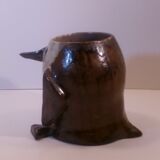 Zoomorphic vase in sandstone
