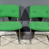 Pair of Chairs, attributed to Steelcase Strafor – 1970