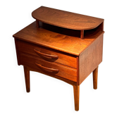 Vintage Scandinavian bedside table in teak "Nils"