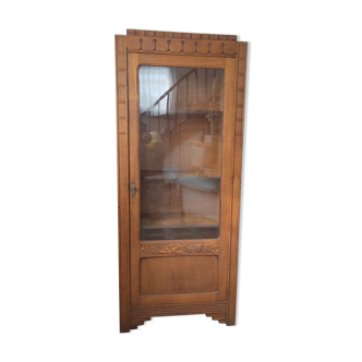 Glazed art deco cabinet
