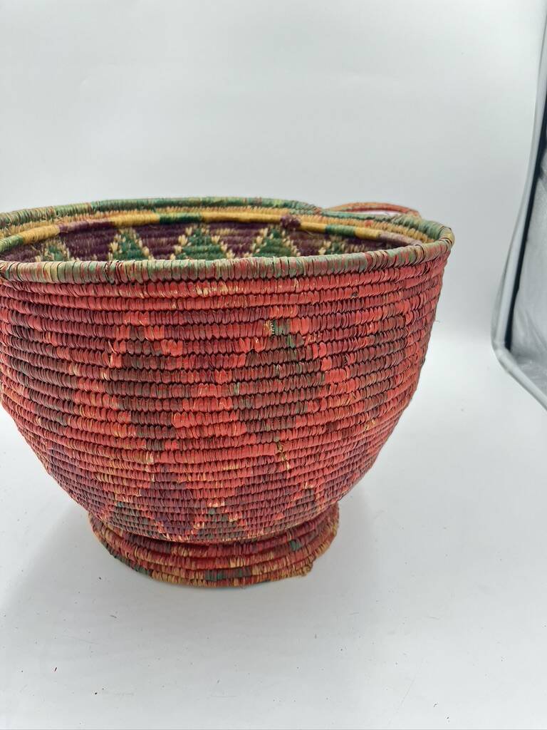 Vintage rope basket