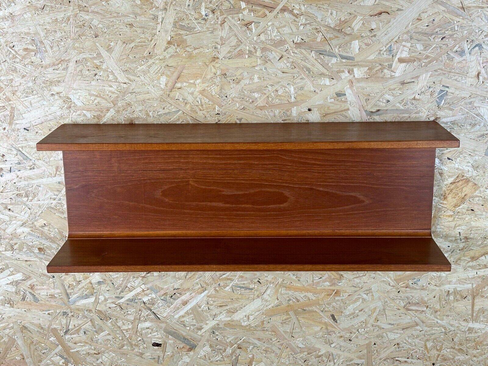 60s 70s étagère murale en teck Pedersen & Hansen Viby J. Denmark Design