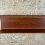 60s 70s teak wall shelf shelf Pedersen & Hansen Viby J. Denmark Design