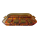 Vintage amber/molded glass tray